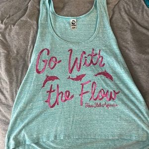 Texas state aquarium shirt